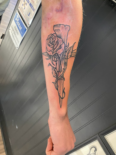 Find biohazard tattoo ideas for your next unique tattoo in Modesto at Dying Art Tattoo