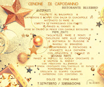 Ristorante Pizzeria Bluebird à Sanremo carte