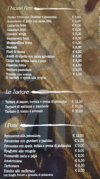 Ciao Amici à Rome menu