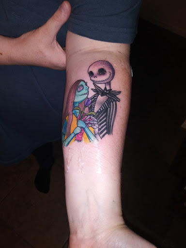 Explore harley davidson sleeve tattoo ideas, creative tattoo ideas in Ogden, available at Savage Tattoo Shop