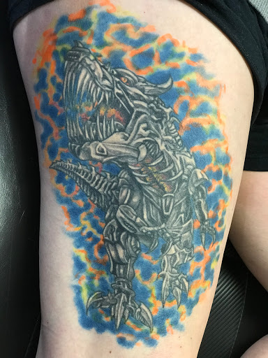 Explore prayer tattoo ideas, creative tattoo ideas in Cicero, available at Skin Funk Tattoo