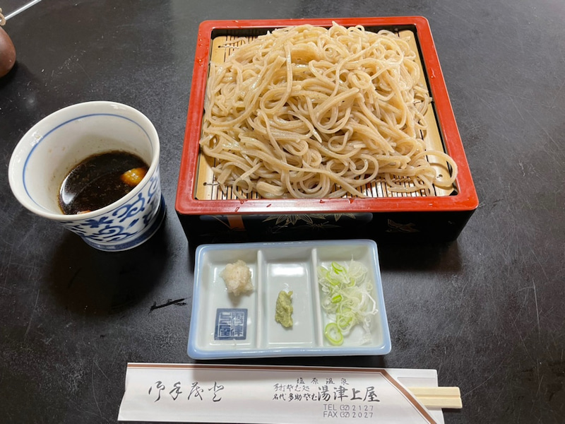 湯津上屋 名代手打 多助蕎麦