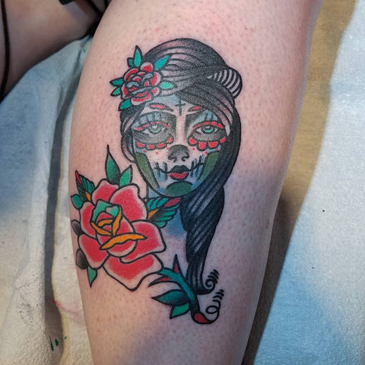 Explore rome tattoo ideas, creative tattoo ideas in Los Angeles, available at Tinta Rebelde hardcore tattoo