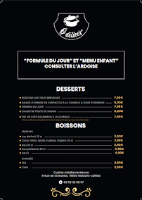 Restaurant marocain O'délices à Maisons-Laffitte (la carte)