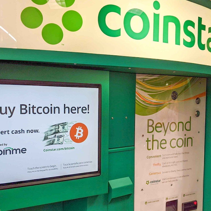 Coinme at Coinstar - Bitcoin Kiosk