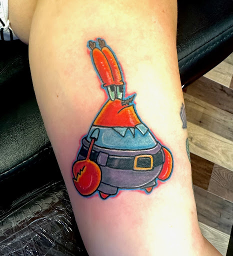 Explore tattoo ideas for men lower arm, creative tattoo ideas in Wilmington, available at Wilmington Tattoo & Piercing