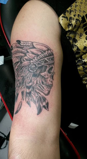Explore upper back tattoo cover up ideas, creative tattoo ideas in Tucson, available at Tattoo Azteca Inc
