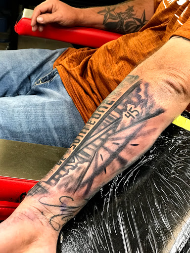 Explore pharaoh tattoo ideas, creative tattoo ideas in Baytown, available at Big Juniors Tattoos