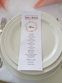 Menu du Restaurante Solar dos Noivos à Martingança