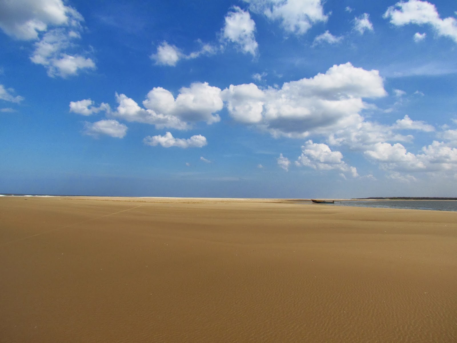 Foto van Pazhaiyar Beach gelegen in een natuurlijk gebied