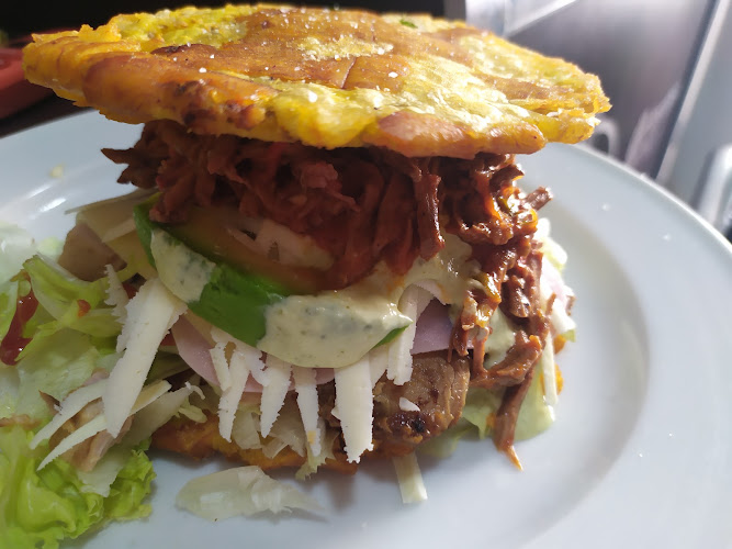 Asador arepas burger