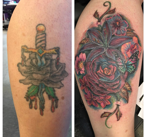Explore tattoo ideas for adoption, creative tattoo ideas in Goshen, available at Lady Luck Studio