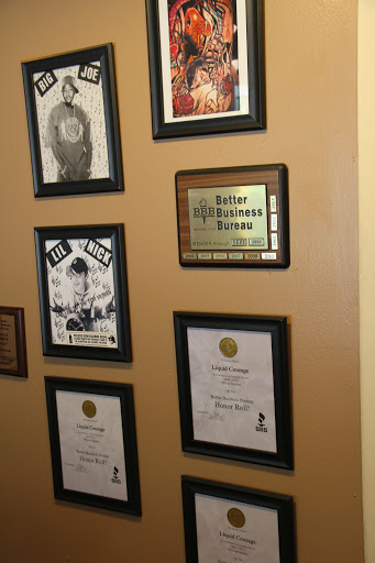 Explore inosuke tattoo ideas, creative tattoo ideas in Omaha, available at Liquid Courage Tattoos