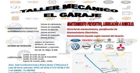 Opiniones de Taller mecánico el Garaje en José Luis Bustamante y Rivero - Taller de reparación de automóviles