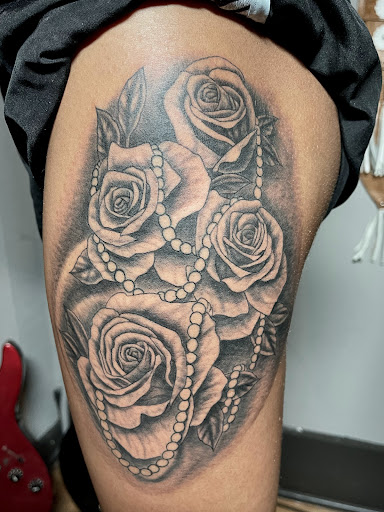 Explore small arm tattoo ideas for guys, creative tattoo ideas in Conover, available at Polsons Tattoo Studio