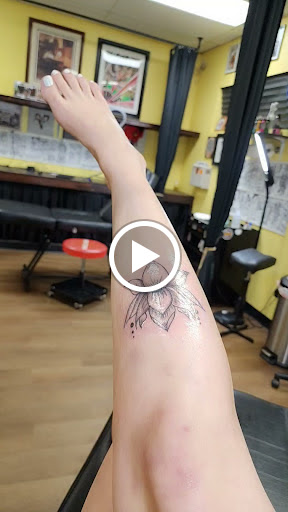 Explore buttocks tattoo ideas, creative tattoo ideas in Roanoke, available at Black Caesar Tattoos & Piercings