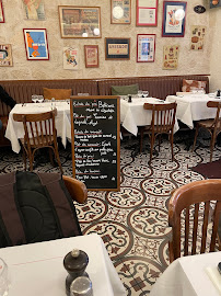 Lorette à Paris menu