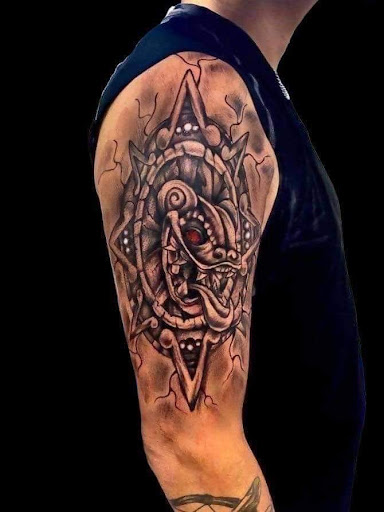 Explore half and half tattoo ideas, creative tattoo ideas in Fort Worth, available at In Depth Tattoo Studio