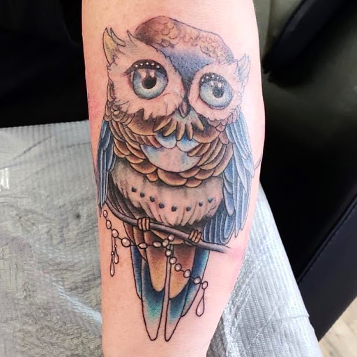 Explore floral tattoo filler ideas, creative tattoo ideas in Bethlehem, available at Studio 33 Piercings by Angi