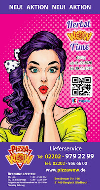Pizza WOW à Bergisch Gladbach menu