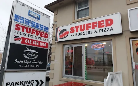 Stuffed Burgers and Pizza image