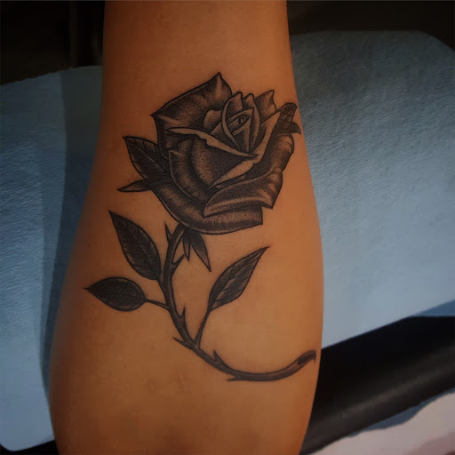 Explore opossum tattoo ideas, creative tattoo ideas in Bakersfield, available at CLASSIC STANDARD TATTOO CO.