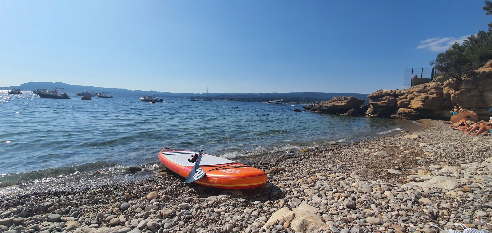 Foto von Plage de La Rainette wilde gegend