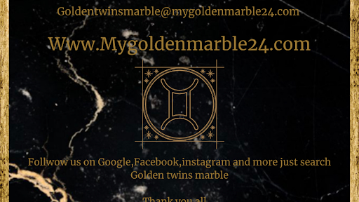 Golden Twins Marble