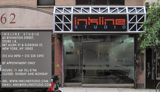 Tattoo Shop «INKLINE STUDIO», reviews and photos, 62 Rivington St, New York, NY 10002, USA