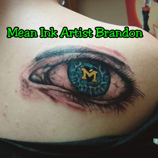 Explore war tattoo ideas, creative tattoo ideas in Wayne, available at Mean Ink Tattoo