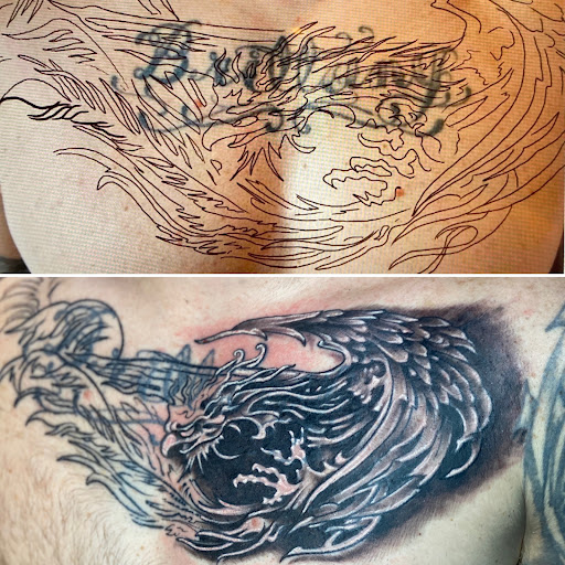 Explore zodiac sign tattoo ideas, creative tattoo ideas in Goshen, available at Goshen Ink Therapy And Body Piercing