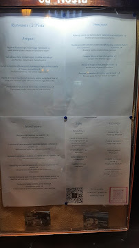 Ristorante Cà Nosta à Alagna Valsesia carte