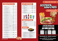 Menu du ASPAVA Döner & Pizza à Altdorf