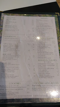 Restaurant Brasserie des Artistes à Giverny - menu / carte