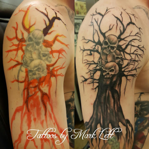 Explore love you more tattoo ideas, creative tattoo ideas in Saint Petersburg, available at Edens Apple Tattoos and Piercings