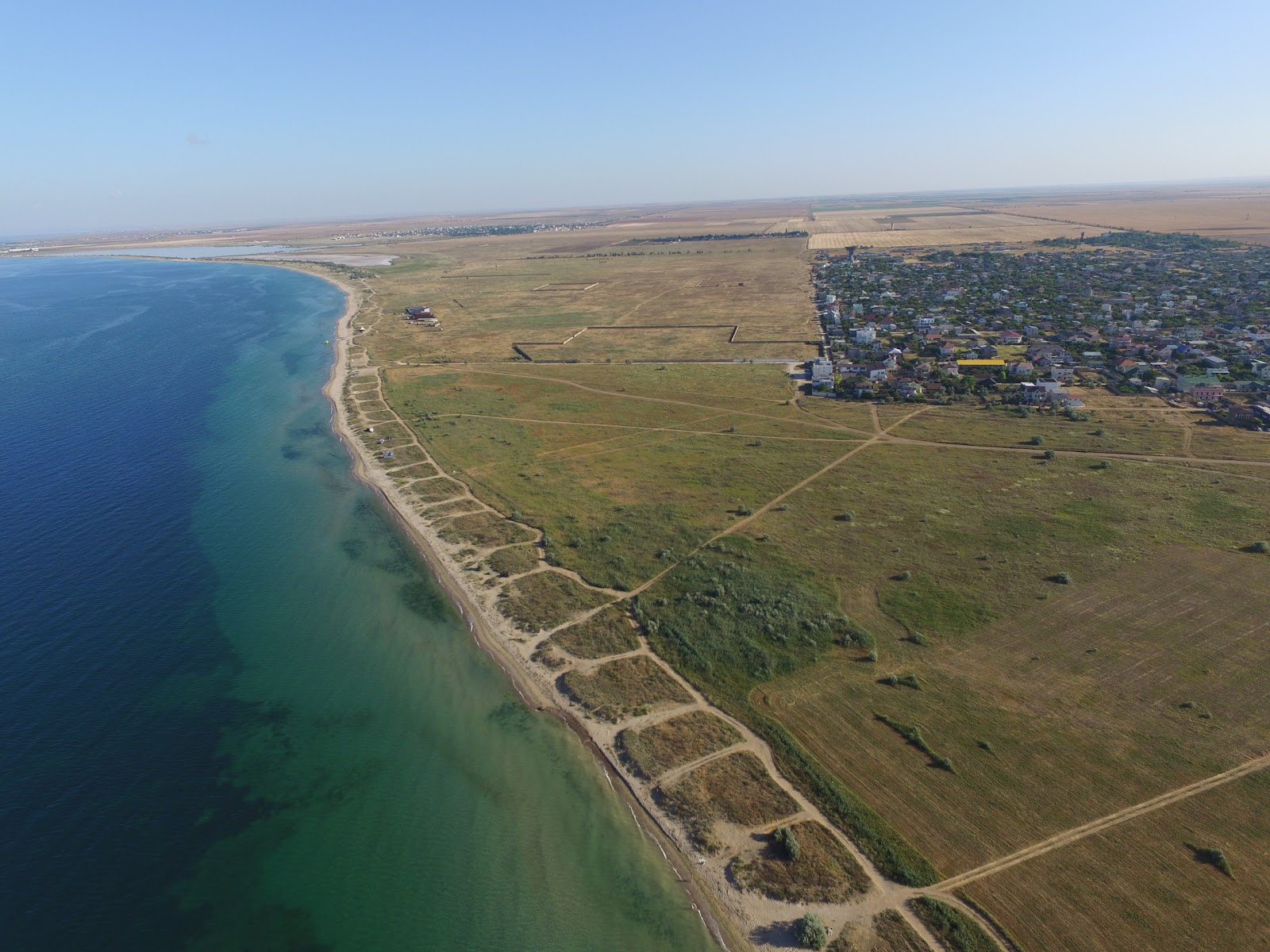 Photo of Zaozernoe beach III with long straight shore