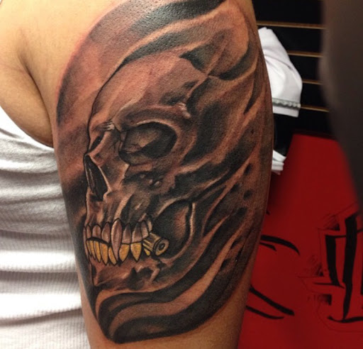 Explore ideas for leg sleeve tattoos, creative tattoo ideas in Florissant, available at St. Louis Ink