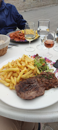 Steak du Restaurant de fruits de mer Le Patio à Saint-Clément-des-Baleines - n°5