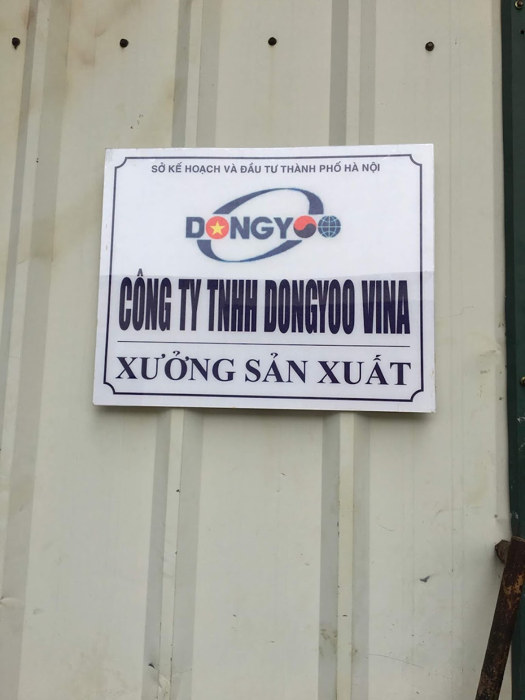 XƯỞNG SX - CÔNG TY TNHH DONGYOO VINA