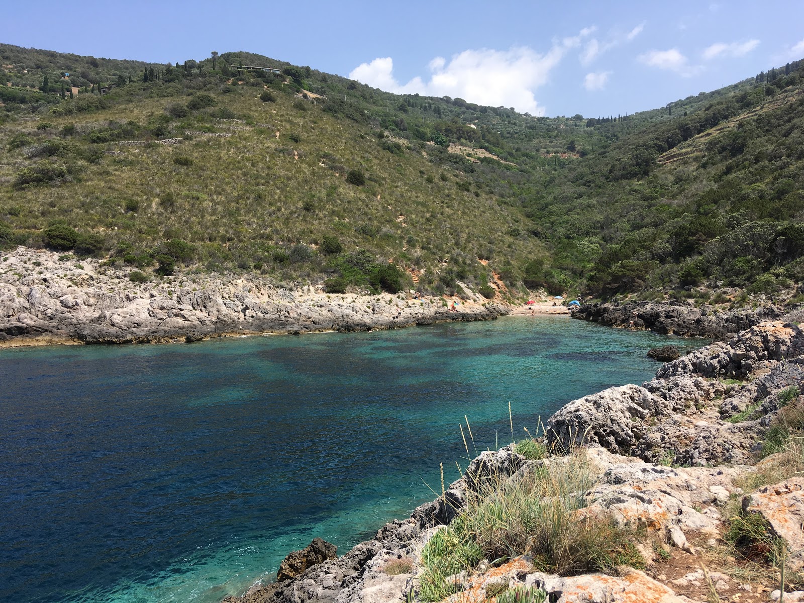 Photo de Spiaggia La Cacciarella zone sauvage