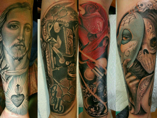Explore tattoo artist ideas, creative tattoo ideas in Pueblo, available at Spellbound Electric Tattoos