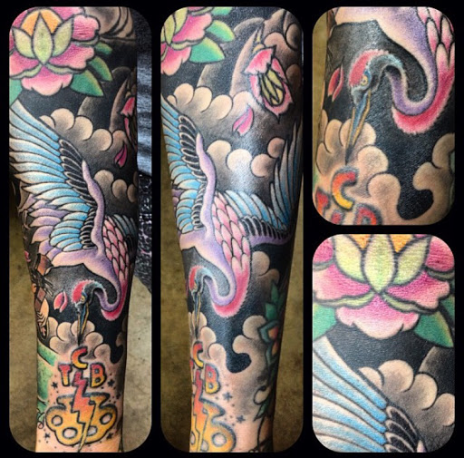 Explore moon and star tattoo ideas, creative tattoo ideas in Fort Lauderdale, available at Electric Street Tattoo