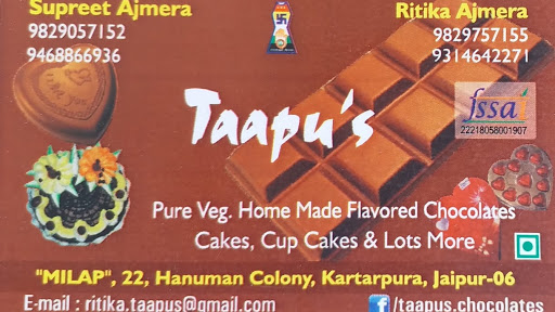 Taapu's Chocolates and Cakes