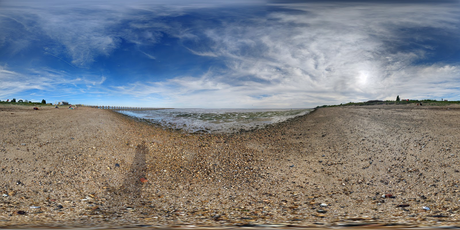 Fotografija Plaža Shoebury East z prostorna obala