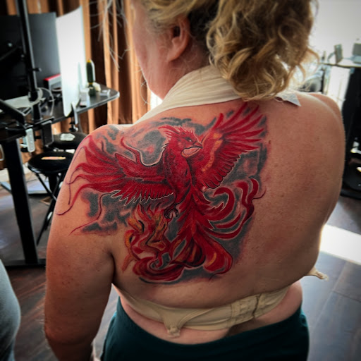 Explore tattoo ideas outlines, creative tattoo ideas in Medina, available at Greasers Ink