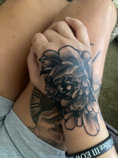 Explore twin mom tattoo ideas, creative tattoo ideas in Stafford, available at Virtue Tattoo