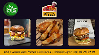 Hamburger du Restaurant Station Pizza Monplaisir Lumière à Lyon - n°2