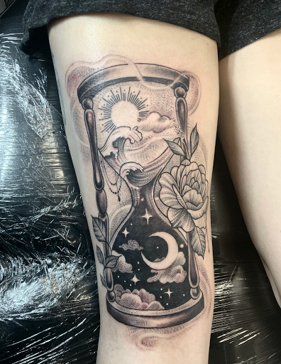 Explore tattoo cover up ideas chest, creative tattoo ideas in Silver City, available at Independent Ink Tattoo