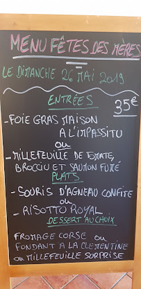 Osteria di U Portu à Rogliano menu