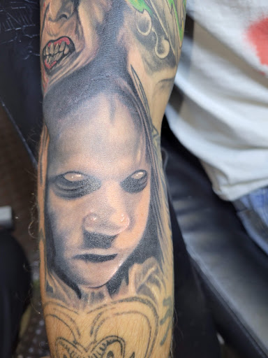 Explore tattoo ideas with initials, creative tattoo ideas in Angola, available at Hoodlum Ink